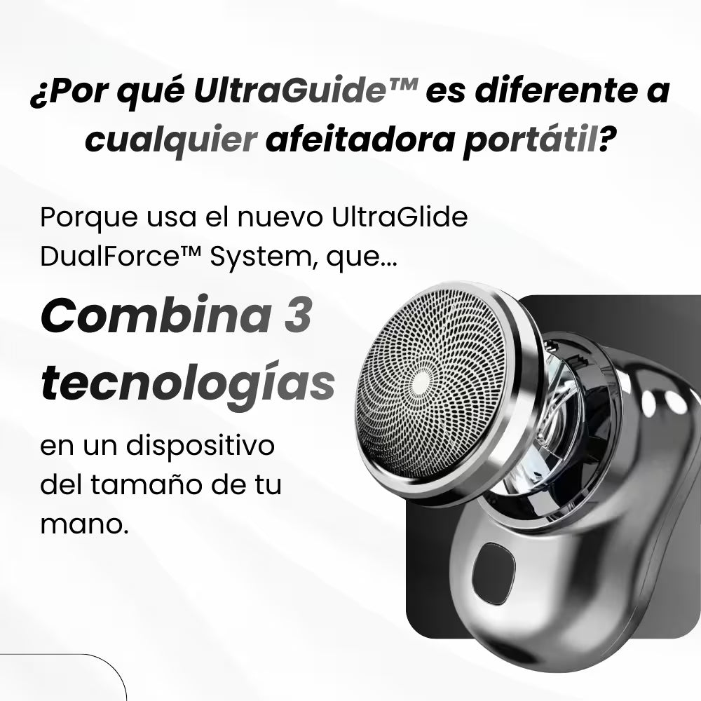 2 MasterGlide DualForce™ - Afeitadora Portátil