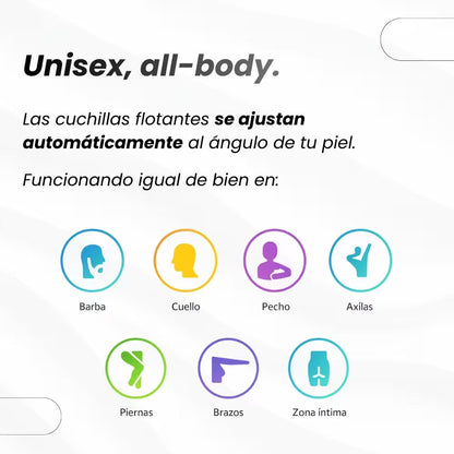 2 MasterGlide DualForce™ - Afeitadora Portátil