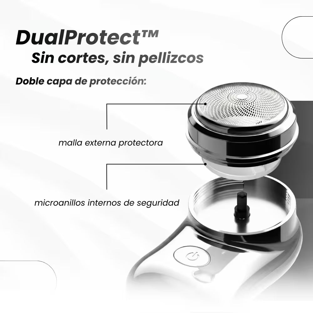 2 MasterGlide DualForce™ - Afeitadora Portátil