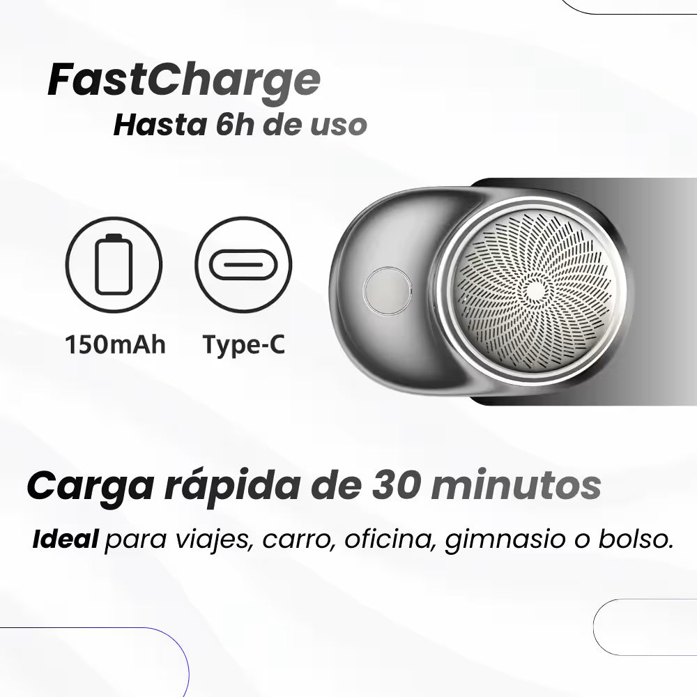 2 MasterGlide DualForce™ - Afeitadora Portátil